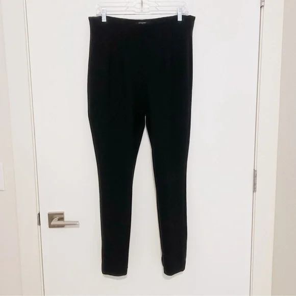 NWOT Banana Republic Factory Black Skinny Ultra High Rise Ponte Pants - Picture 2 of 4